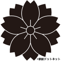 八重山桜の家紋情報 家紋検索no 1 家紋ドットネット 日本最大 家紋7 000種以上を掲載
