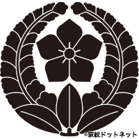 上り藤に桔梗の家紋情報 家紋検索no 1 家紋ドットネット 日本最大 家紋7 000種以上を掲載